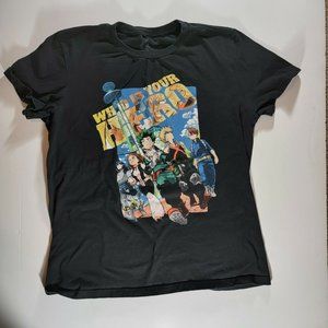 Who is your hero? My Hero Academia Shirt Womens Size Small